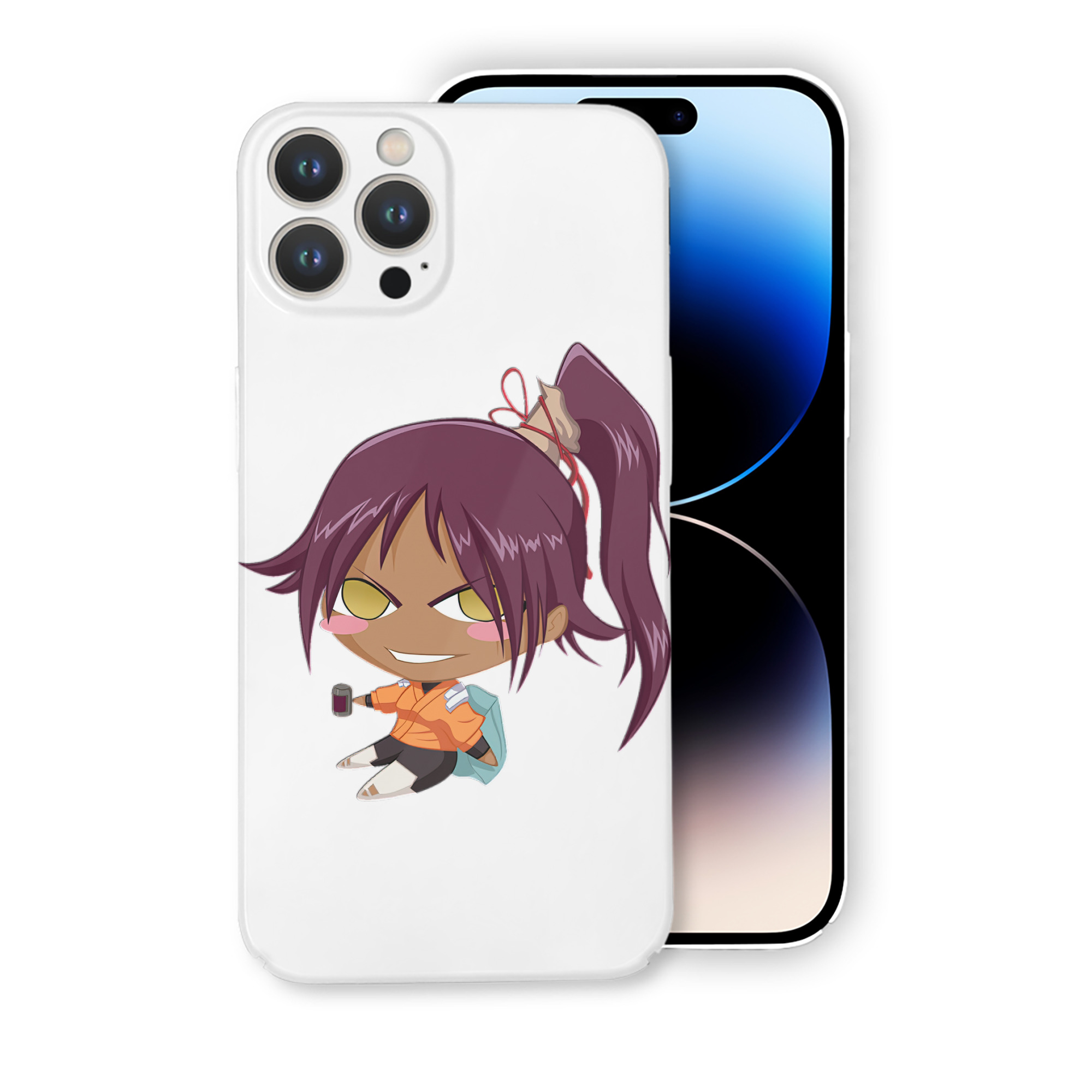 （画像用） ブリーチ 四楓院 夜一（しほういん よるいち） BLEACH Shihouin Yoruichi 【iPhone 14シリーズ対応】ハードケース